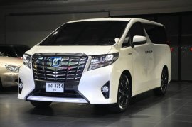 2016 Toyota ALPHARD 2.5 Hybrid E-Four 4WD รถตู้/MPV รถบ้านแท้